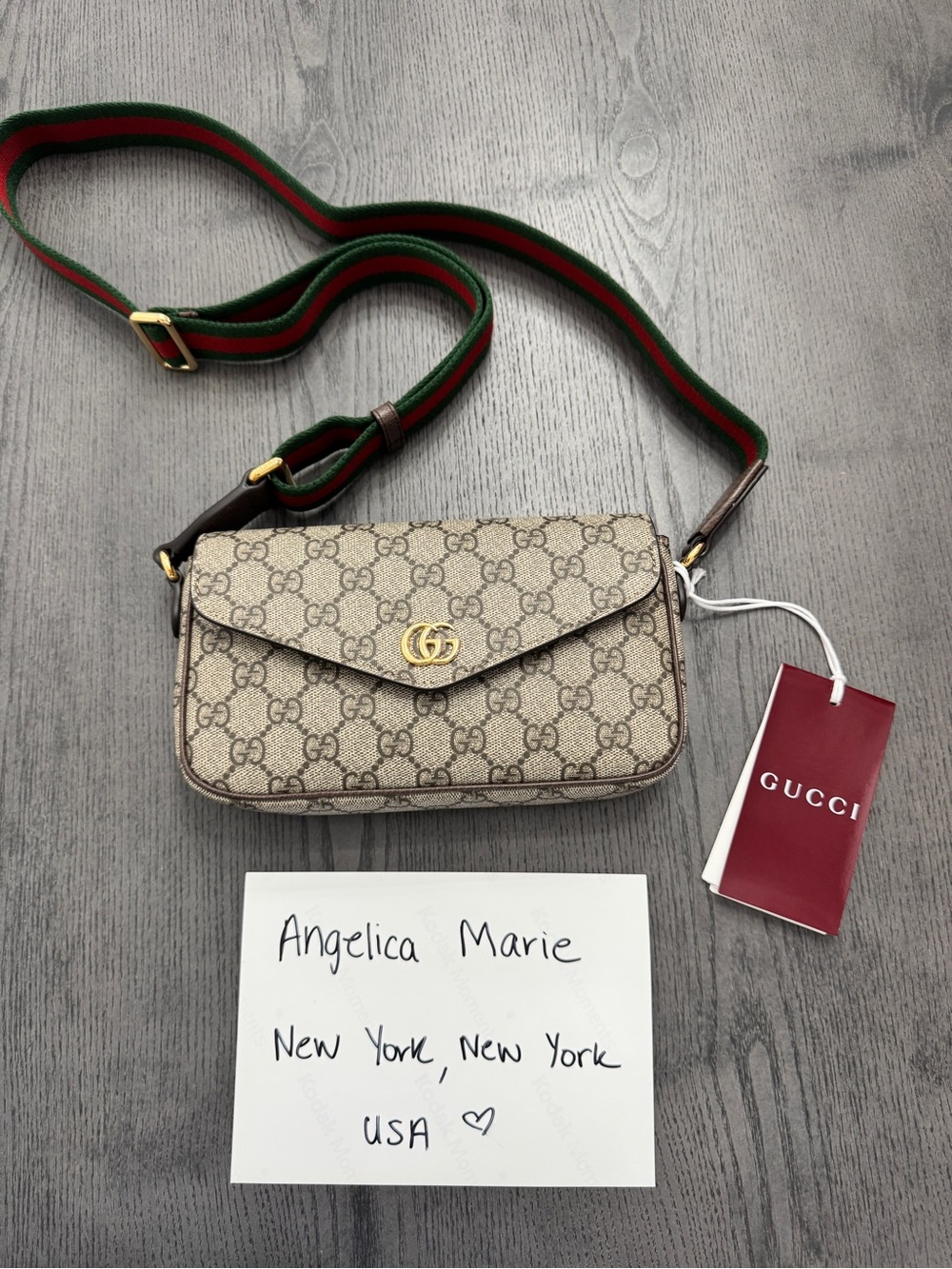 Gucci GG Supreme Ophidia Pochette